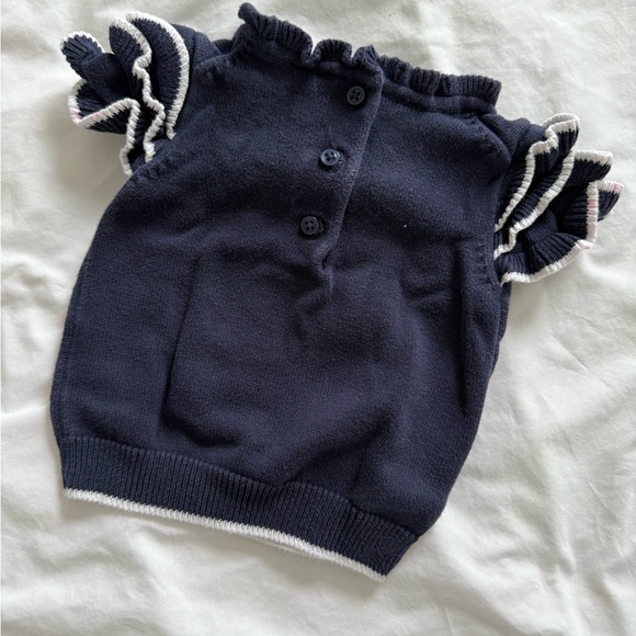 🌷 Janie and Jack Ruffle Sweater - Picture 3 of 3